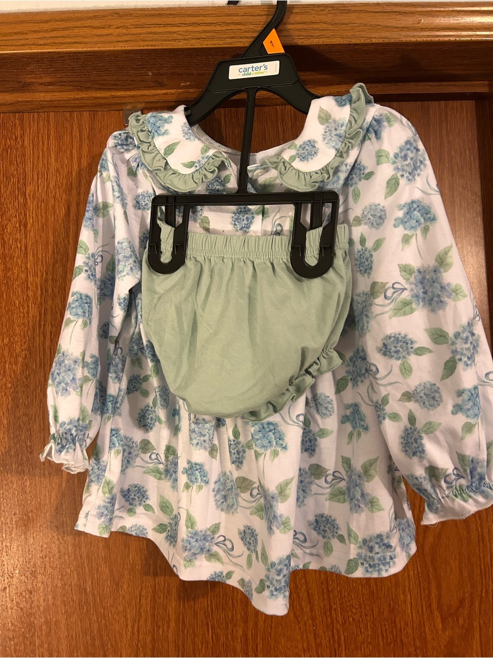 Spring Flower Short Set w/Bloomers - Picture 2 of 2